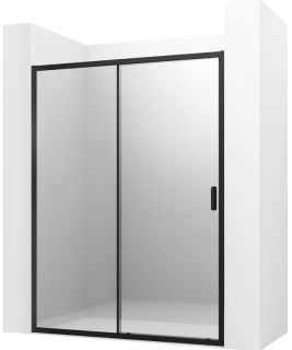 Душевая дверь Ambassador Forsa 17021220AB 140см чёрный/прозрачное